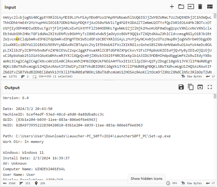 Wireshark 5 decoded